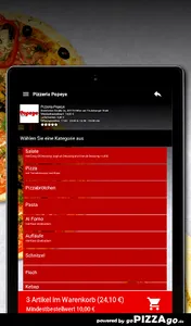 Pizzeria Popeye Hilter am Teut screenshot 7