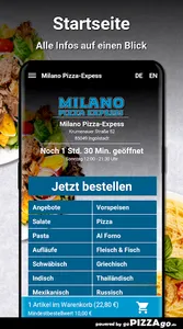 Milano Pizza-Expess Ingolstadt screenshot 1