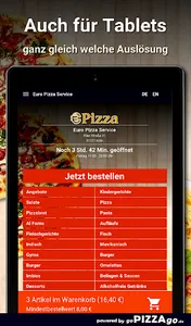 Euro Pizza Service Köln screenshot 6