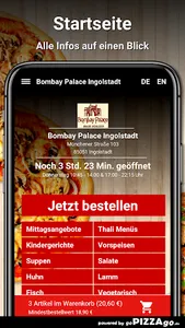 Bombay Palace Ingolstadt screenshot 1