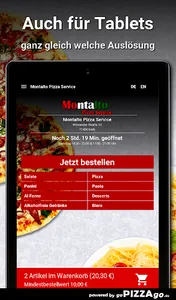 Montalto Pizza Service Korb screenshot 6