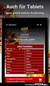 Pizza Service Landsberg am Lec screenshot 6
