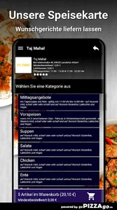 Taj Mahal Landshut Altdorf screenshot 3