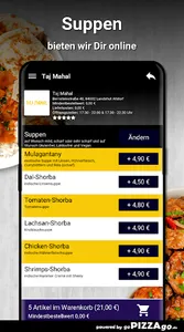Taj Mahal Landshut Altdorf screenshot 4