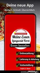 Meine Essen Pizzaservice Langw screenshot 0