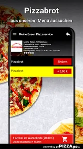 Meine Essen Pizzaservice Langw screenshot 4