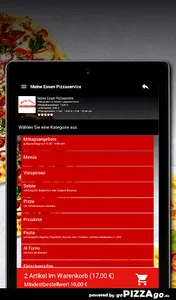 Meine Essen Pizzaservice Langw screenshot 7