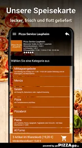 Pizza Service Laupheim Lauphei screenshot 3