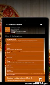 Pizza Service Laupheim Lauphei screenshot 7