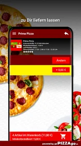 Prima Pizza München screenshot 4