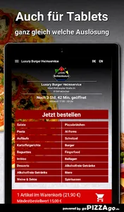 Luxury Burger Heimserv München screenshot 6