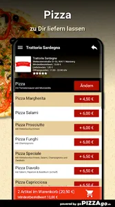 Trattoria Sardegna Nürnberg screenshot 4