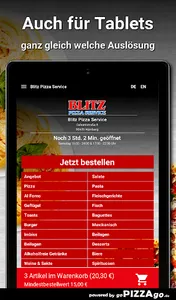 Blitz Pizza Service Nürnberg screenshot 6