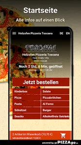 Pizzeria Toscana Overath screenshot 1