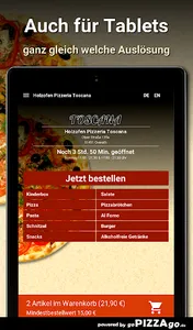Pizzeria Toscana Overath screenshot 6