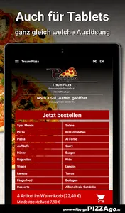 Traum Pizza Pforzheim screenshot 6