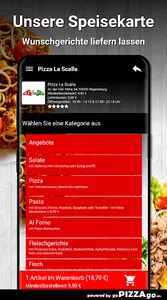 Pizza La Scalla Regensburg screenshot 3