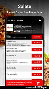 Pizza La Scalla Regensburg screenshot 4