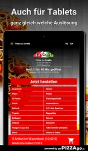 Pizza La Scalla Regensburg screenshot 6