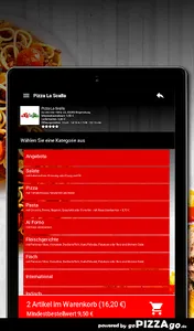 Pizza La Scalla Regensburg screenshot 7