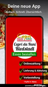 Pizzeria Capri da Rani Riedsta screenshot 0