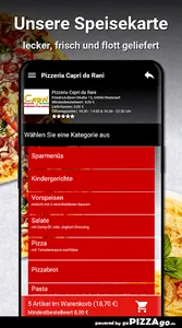 Pizzeria Capri da Rani Riedsta screenshot 3