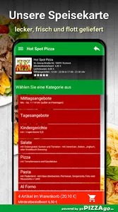 Steinofenpizzeria Hot Spot Ros screenshot 3