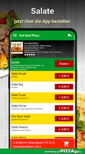 Steinofenpizzeria Hot Spot Ros screenshot 4