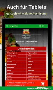 Steinofenpizzeria Hot Spot Ros screenshot 6