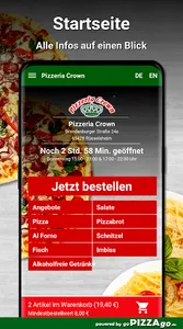 Pizzeria Crown Rüsselsheim screenshot 1