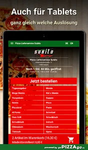 Pizza Lieferservice Subito Sal screenshot 6