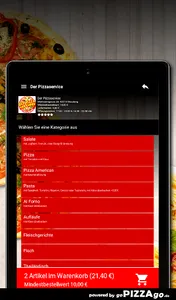 Der Pizzaservice Straubing screenshot 7