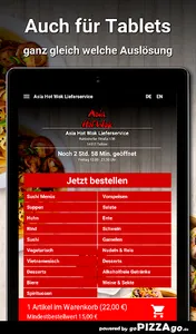 Asia Hot Wok Lieferservice Tel screenshot 6
