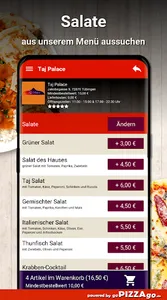 Taj Palace Tübingen screenshot 4