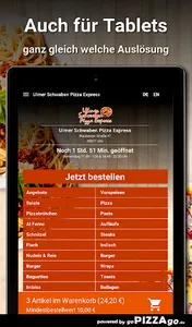 Ulmer Schwaben Pizza Express U screenshot 6