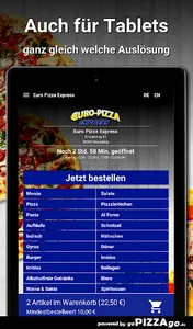 Euro Pizza Express Wesseling screenshot 6