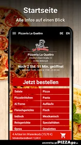 Pizzeria La Quattro Wöllstadt screenshot 1
