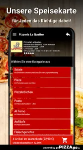 Pizzeria La Quattro Wöllstadt screenshot 3