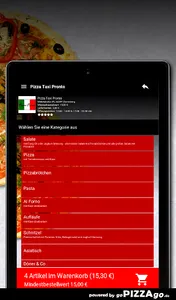 Pizza Taxi Pronto Zierenberg screenshot 7