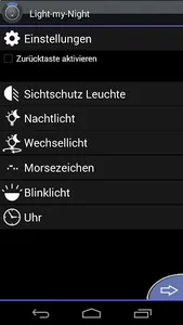 Torch Light Night Light S-O-S screenshot 2