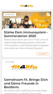 fit4life Hassfurt screenshot 2