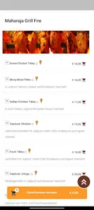 Maharaja Indisches Restaurant screenshot 4