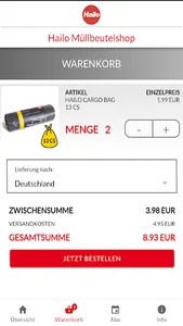 Hailo.Müllbeutel screenshot 1
