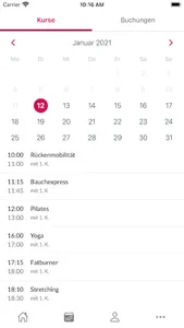 AVIVA Frauen Fitness screenshot 2
