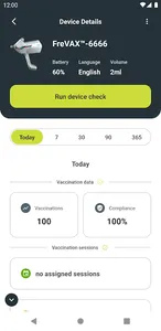 FreVAX™ App screenshot 1