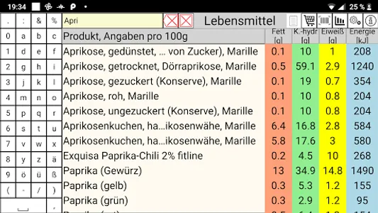 Punktlandung für die Ernährung screenshot 0