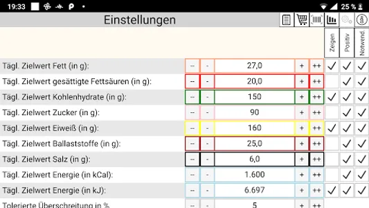 Punktlandung für die Ernährung screenshot 4