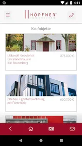 Höpfner Immobilien screenshot 1