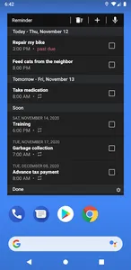 Reminder ToDo Widget screenshot 1