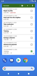 Reminder ToDo Widget screenshot 2